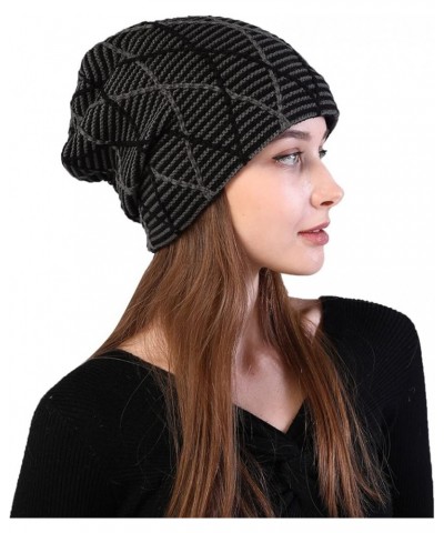 Knitted Hat Thick Soft Warm Thick Hat Without A Hood Suitable for Both Men and Women Hats Cover Ears Hats Gy1 6 $8.90 Skullie...