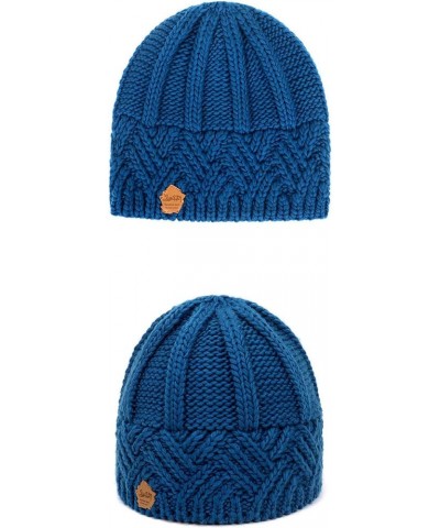 Outdoor Slouchy Hat Hemming Women Wool Knitted Keep Hats Hat Baseball Caps Blue $10.05 Rain Hats