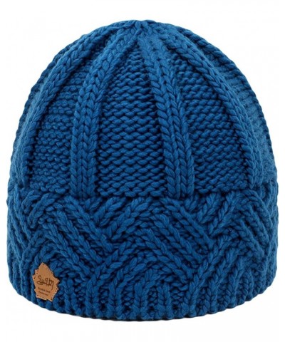 Outdoor Slouchy Hat Hemming Women Wool Knitted Keep Hats Hat Baseball Caps Blue $10.05 Rain Hats