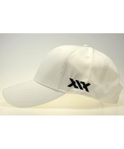 Oversize Baseball Cap XXL big head hats for men large embroidery hats Dad Hat Adjustable 23.6"-26.8 White $10.99 Baseball Caps