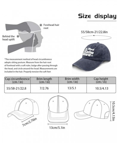 You Need to Calm Down Cap Running Hats for Women Pigment Black Mens Hats Gifts for Men Baseball Caps Navy Blue $11.59 Sun Hats