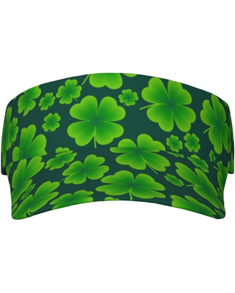 Happy St. Patrick's Day Shamrock Sun Sports Visor Men Women - One Size Cap Hat St. Patrick's Day-g0000000000006 $12.26 Visors