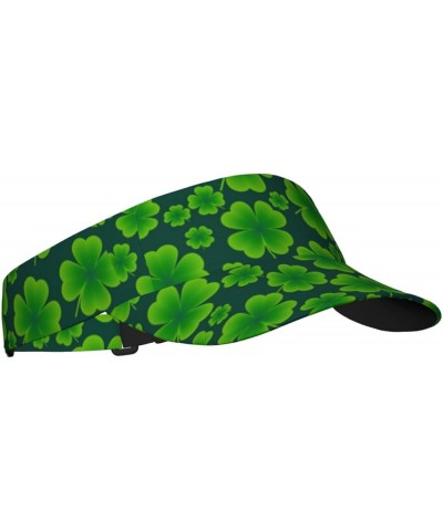 Happy St. Patrick's Day Shamrock Sun Sports Visor Men Women - One Size Cap Hat St. Patrick's Day-g0000000000006 $12.26 Visors