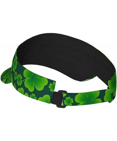 Happy St. Patrick's Day Shamrock Sun Sports Visor Men Women - One Size Cap Hat St. Patrick's Day-g0000000000006 $12.26 Visors