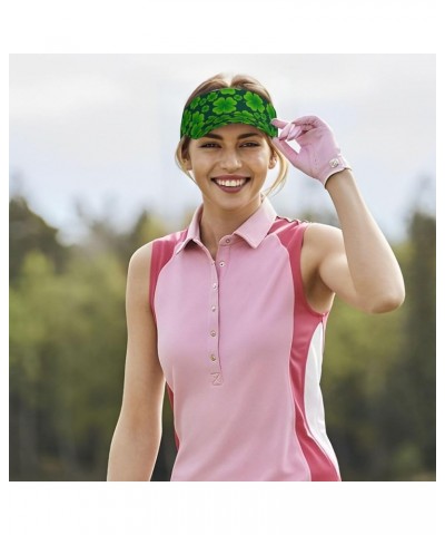 Happy St. Patrick's Day Shamrock Sun Sports Visor Men Women - One Size Cap Hat St. Patrick's Day-g0000000000006 $12.26 Visors