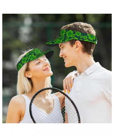 Happy St. Patrick's Day Shamrock Sun Sports Visor Men Women - One Size Cap Hat St. Patrick's Day-g0000000000006 $12.26 Visors