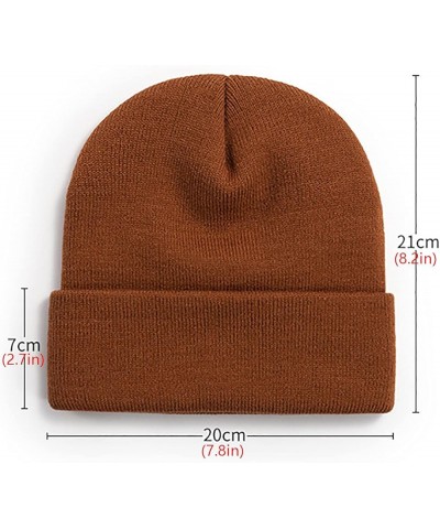 Beanie for Men Women Cool Plain Beanies Hat Warmer Winter Knitted Caps Men and Womens Beanie & I09-gray $6.62 Skullies & Beanies