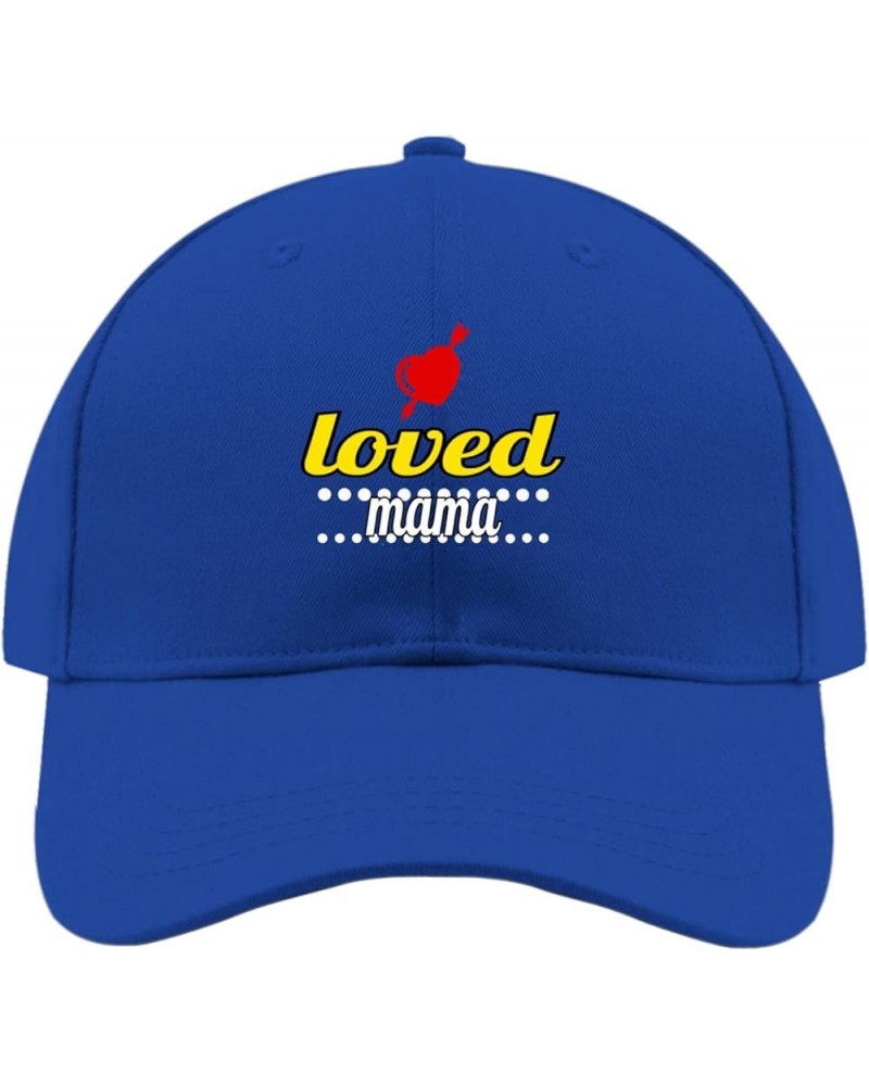 lovedd Mama Womens Sun hat Mens Outdoor hat dad hat Gifts for Dad Baseball Hats Blue $10.81 Sun Hats