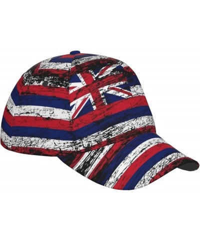 Hawaii State Flag Baseball Cap Workout Hats with Adjustable Strap for Men & Women Dad Hat Snapback Hat Flag-a4 $11.44 Basebal...