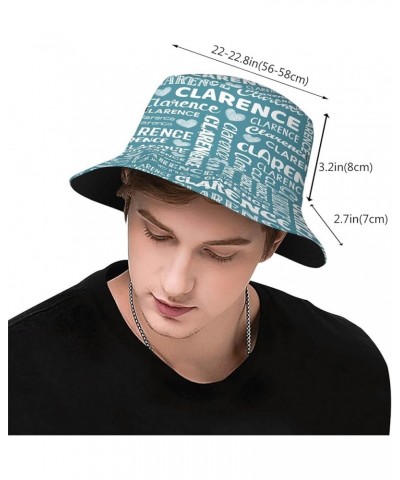 Custom Name Bucket Hat Personalized Fisherman Hat Unisex Summer Beach Sun Hat for Men Women Outdoor Travel Cap Name5 $11.74 B...