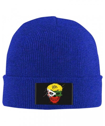 Creative Shan State National Army Patriot Skull National Flag Beanie Hat for Men Women Soft Cozy Skull Cap Winter Warm Knit H...