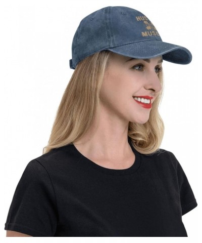 Hustle for That Muscle Dad Hat Vintage Baseball Cap for Men Women Hats Gifts Trucker Caps Navy Blue $12.74 Baseball Caps