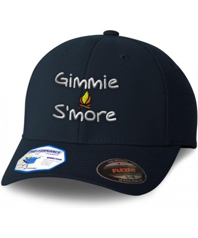 Flexfit Hats for Men & Women Gimmie S'More Polyester Dad Hat Baseball Cap Dark Navy $15.47 Baseball Caps