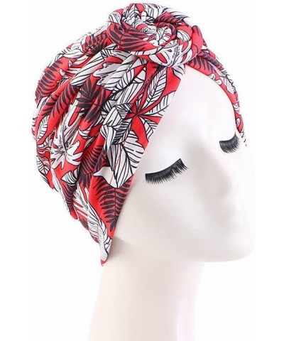 4 Pieces Womens Flower Turban Bonnet Twist Knot Indian Hat Ladies Chemo Cancer Cap Bandanas Head Scarf 4pcs Style a $12.38 Sk...