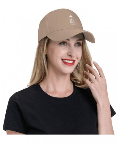 Baseball Cap Adjustable Fashion Uv Protection This_Ain't_My_First Rodeo Logo Sunhat Unisex Natural $15.52 Visors