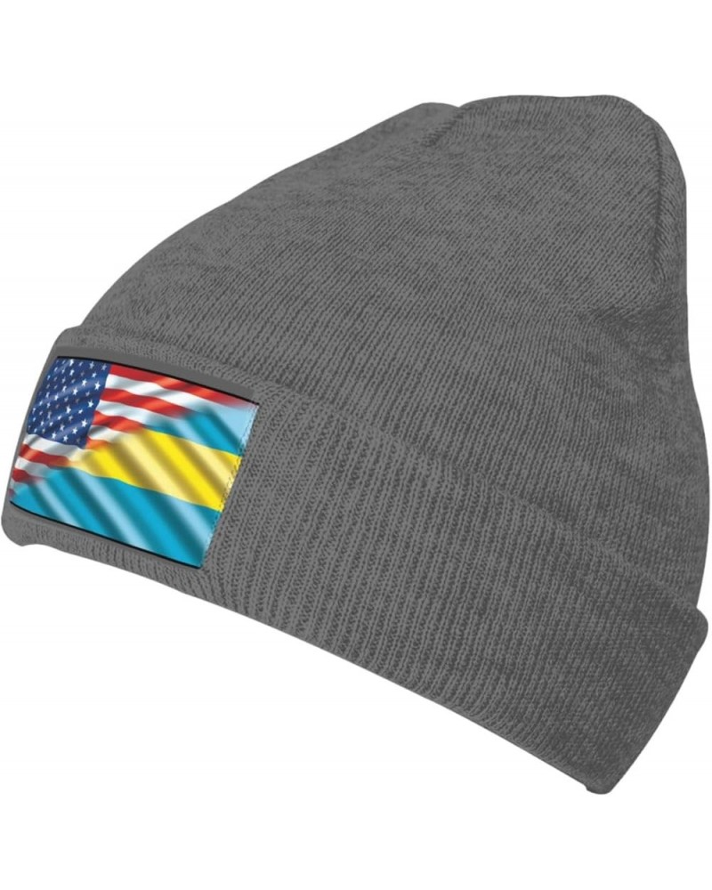 Beanie Hat Stretchy Hat Soft Warmth Knit Hat Cap for Men & Women Unisex Deep Heather $12.52 Skullies & Beanies