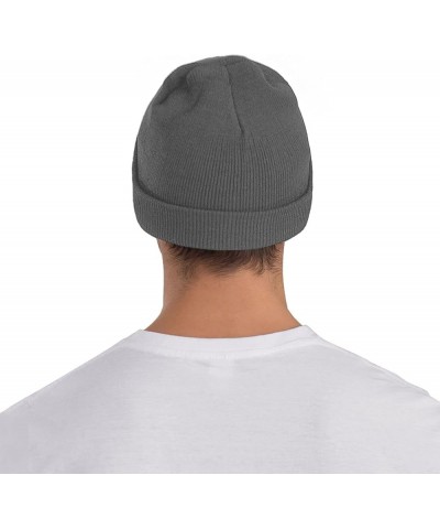 Beanie Hat Stretchy Hat Soft Warmth Knit Hat Cap for Men & Women Unisex Deep Heather $12.52 Skullies & Beanies