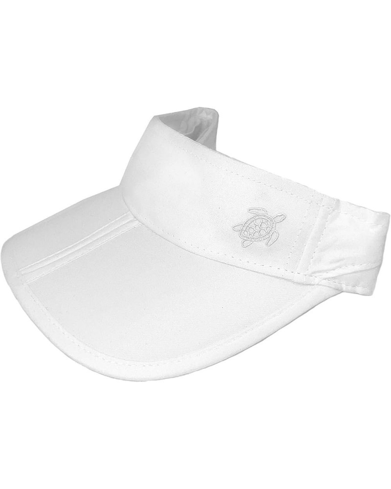 Womens Solid Foldable Sun Visor White $16.19 Visors