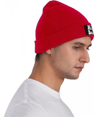 Hey Boo Beanie Hat Funny Warm Winter Knit Skull Cap Men Women Red $11.82 Skullies & Beanies