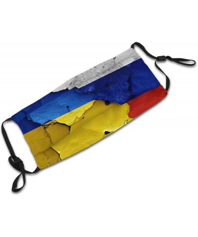 Flag of Ukraine Reusable Face Mask with Pocket, Washable Balaclava for Women Man Youth Flag of Ukraine-2 $9.47 Balaclavas