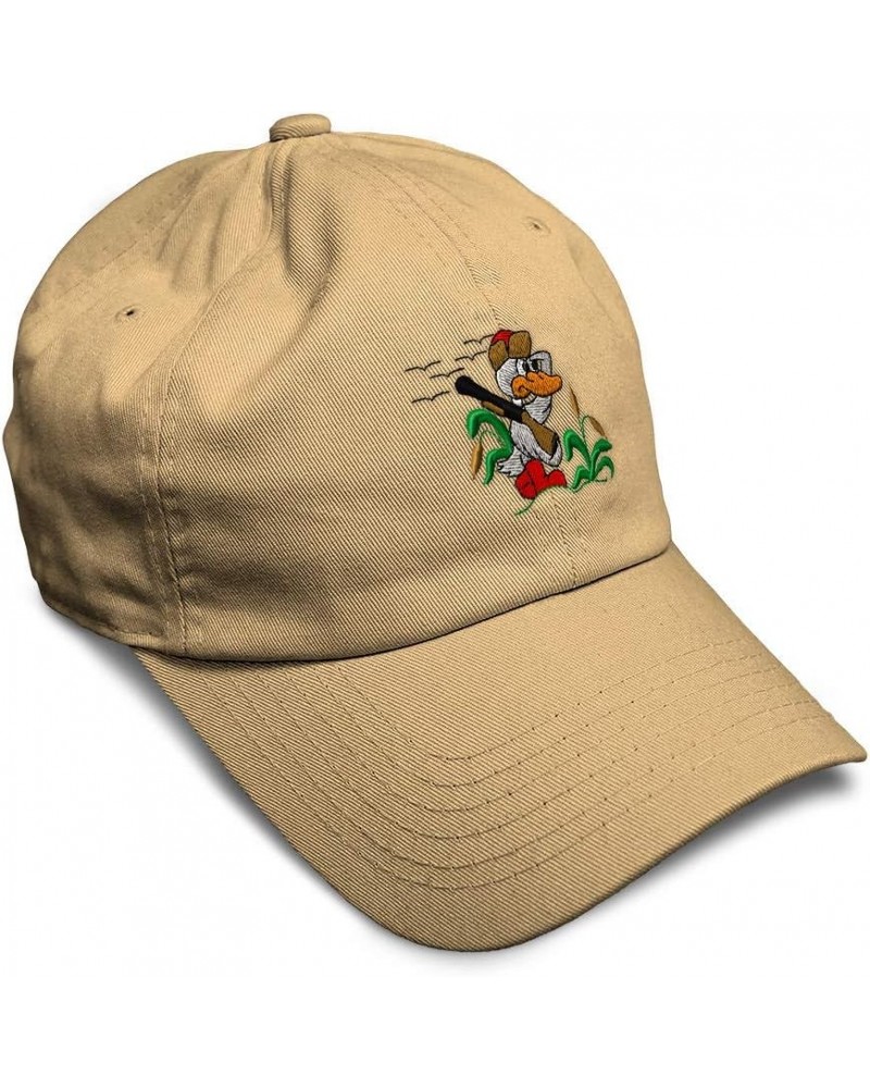 Soft Baseball Cap Duck Hunter Embroidery Hunting Duck Hunter Twill Cotton Dad Hats for Men & Women Khaki Design Only $16.23 B...