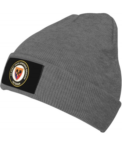 Us Army 194th Armored Brigade Veteran Beanie Hat Cap Knit Hat for Men Women Soft Warm Beanie Caps Deep Heather $17.97 Skullie...