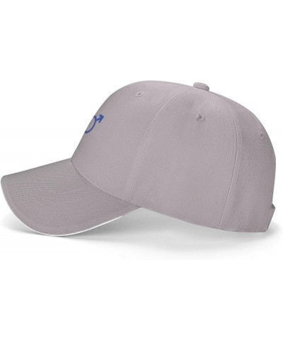 Bisexual Pride Bi Hat Adult Unisex Adjustable Baseball Cap Trucker Sun Visor Outdoor Sports Cap for Men Women Gray $12.30 Bas...