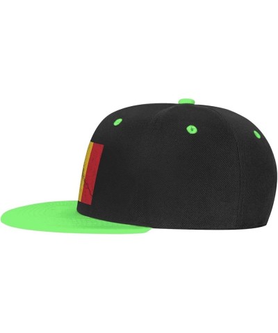 Flag of Mali Texture Effect Baseball Cap for Men Women Snapback Hat Adjustable Flat Bill Hats Green $11.87 Baseball Caps