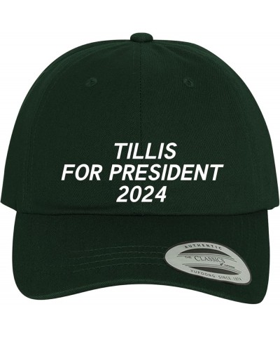 Tillis for President 2024 - Comfortable Dad Hat Baseball Cap Forest $17.60 Baseball Caps