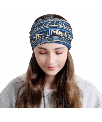 Blue Shining Stars Print Multifunction Beanie Hat for Men Women Unisex,Beanie Cap,Knitted Hat,Knit Hat,Beanie Hat Blue Polyne...