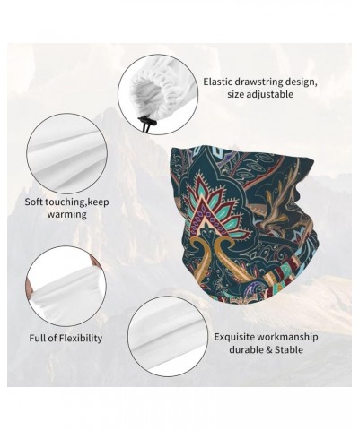 Paisley Neck Gaiter Masks - Breathable Face Bandana Mask For Men & Women 9 Paisley $8.83 Balaclavas