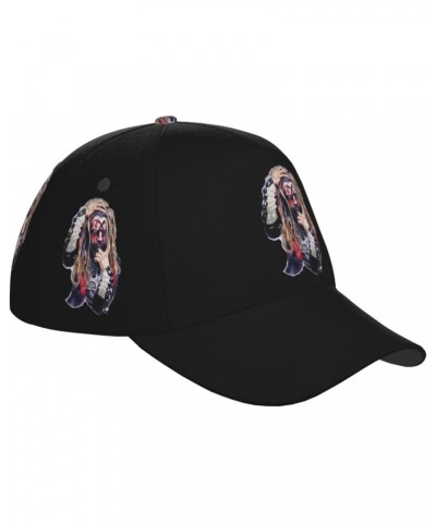 Baseball hat Fashion Baseball Cap for Rob Zom bies hat,Men's Adjustable Sun Hat for Sports Black $9.71 Baseball Caps