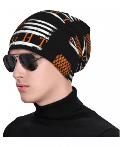 Leukemia Awareness USA Flag Chic Knit Beanies: Cozy Skull Caps for Winter Warmth at Home & Outdoors!80 Black $13.27 Skullies ...