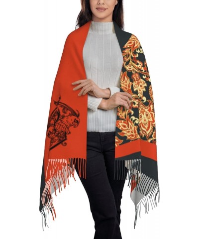 badgeLadies Cashmere Scarf Faux Cashmere Tassel Warm Shawl Long Scarf |Gift $14.57 Scarves