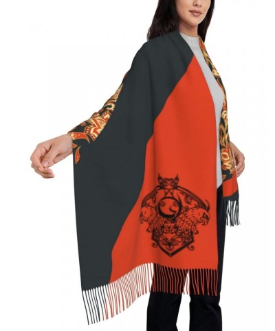 badgeLadies Cashmere Scarf Faux Cashmere Tassel Warm Shawl Long Scarf |Gift $14.57 Scarves