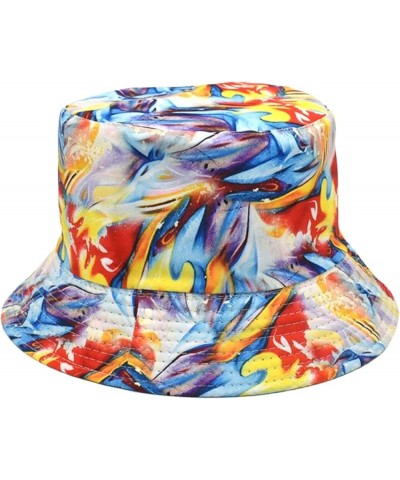 Bucket Hat for Women Men Reversible Packable Washed Breathable Cotton Summer Chic Fishing Hat Bucket Hat for Yellow $8.40 Buc...