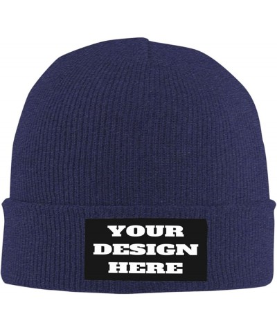 Custom Beanie Hats Personalized Beanies Hats Custom Knitted Hats Design Your Own Customized Gifts with Text Logo Name Image N...