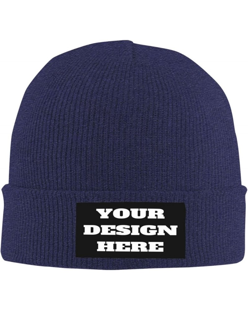 Custom Beanie Hats Personalized Beanies Hats Custom Knitted Hats Design Your Own Customized Gifts with Text Logo Name Image N...