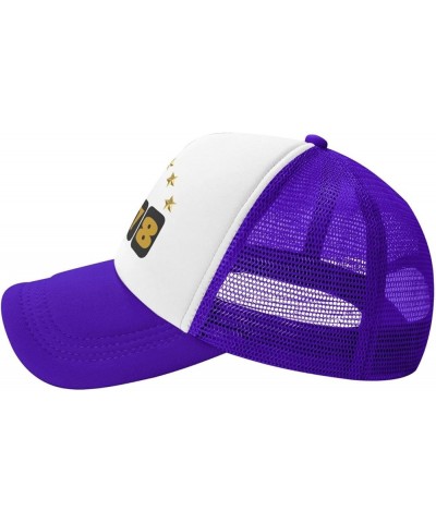 1978 Birthday Mesh Baseball Cap, Adjustable Trucker Hat Snapback Sun Hats for Men Women Purple $11.57 Baseball Caps