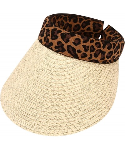 Womens Summer Fashion Casual Beach Holiday Sun Bow Straw Hat Sun Hat Hat Circumference Beige 4 $9.73 Sun Hats