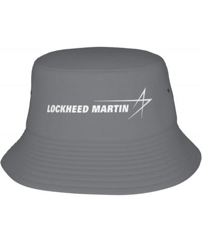 Lockheed Martin Bucket Hats Fashion Sun Cap Packable Outdoor Fisherman Hat Black $14.49 Bucket Hats