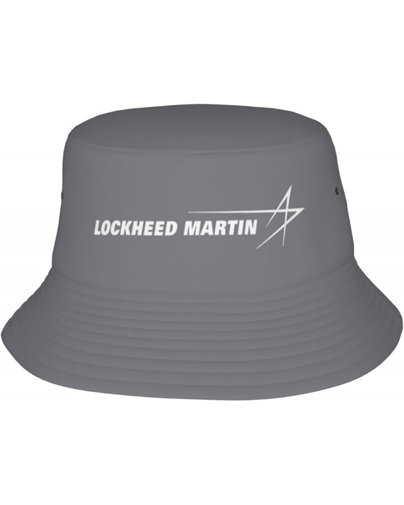 Lockheed Martin Bucket Hats Fashion Sun Cap Packable Outdoor Fisherman Hat Black $14.49 Bucket Hats