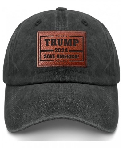 Trump 2024 Save America Baseball Hat Vintage Hiking Cap Gifts for Her Who Like Engraved,Golf Hats Suitable Allblack $10.10 Ba...