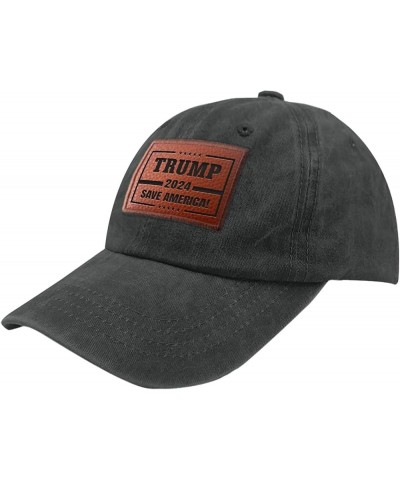 Trump 2024 Save America Baseball Hat Vintage Hiking Cap Gifts for Her Who Like Engraved,Golf Hats Suitable Allblack $10.10 Ba...