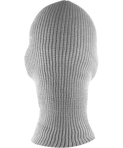 Knit Sew Acrylic Outdoor Full Face Cover Thermal Ski Mask One Size Fits Most Grey $7.14 Balaclavas