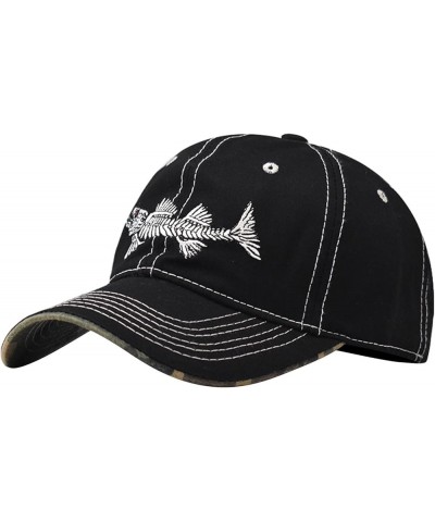 Men Ladies Hat Fashion Baseball Cap Denim Buckle Outdoor Sunscreen Sunshade Hat Mud Hens Hat Black $10.14 Sun Hats