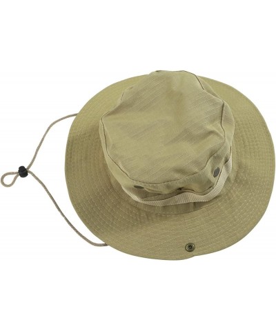 Cycling Sun HatCottonShoppingTravelMale Wool Baseball Cap with Ear Khaki $8.12 Baseball Caps