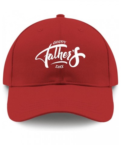 Fathers Day hat mom hat Black hat Gifts for Her Cycling Hat Red $10.37 Baseball Caps