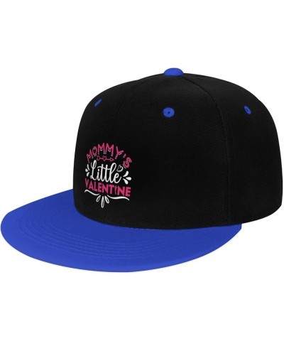 Mommy s Little Valentine Snapback Hat for Men Women Baseball Cap Trucker Flat Bill Hats Dad Caps Blue $10.42 Baseball Caps