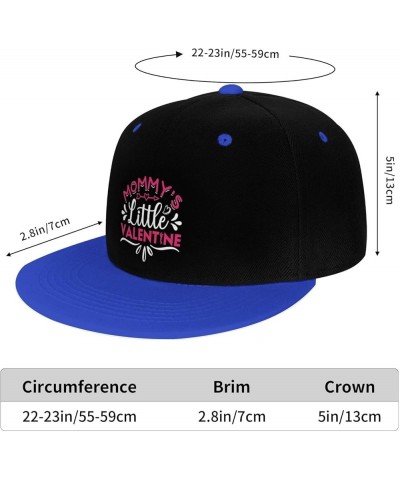 Mommy s Little Valentine Snapback Hat for Men Women Baseball Cap Trucker Flat Bill Hats Dad Caps Blue $10.42 Baseball Caps